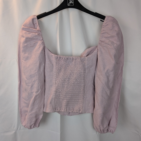 Aritzia Wilfred Muse linen blouse size S BNWT - Picture 11 of 13